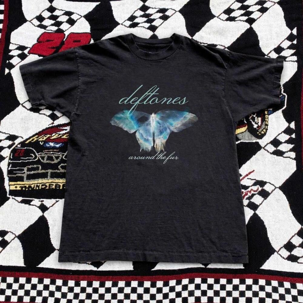 Deftones Around The Fur Black Cotton T Shirt